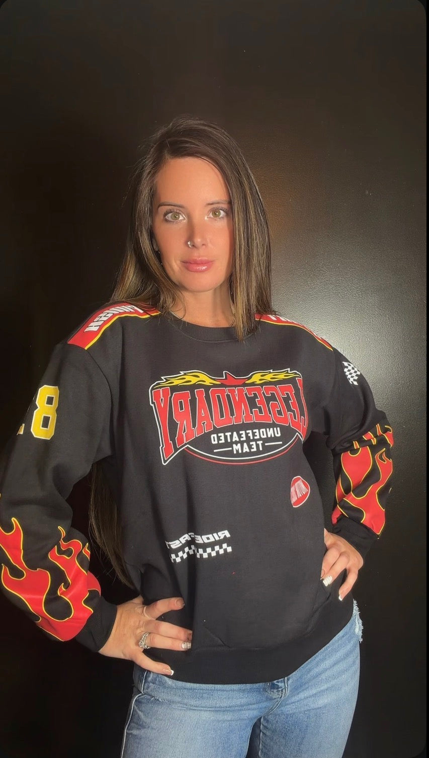 Ignition Flames Crewneck