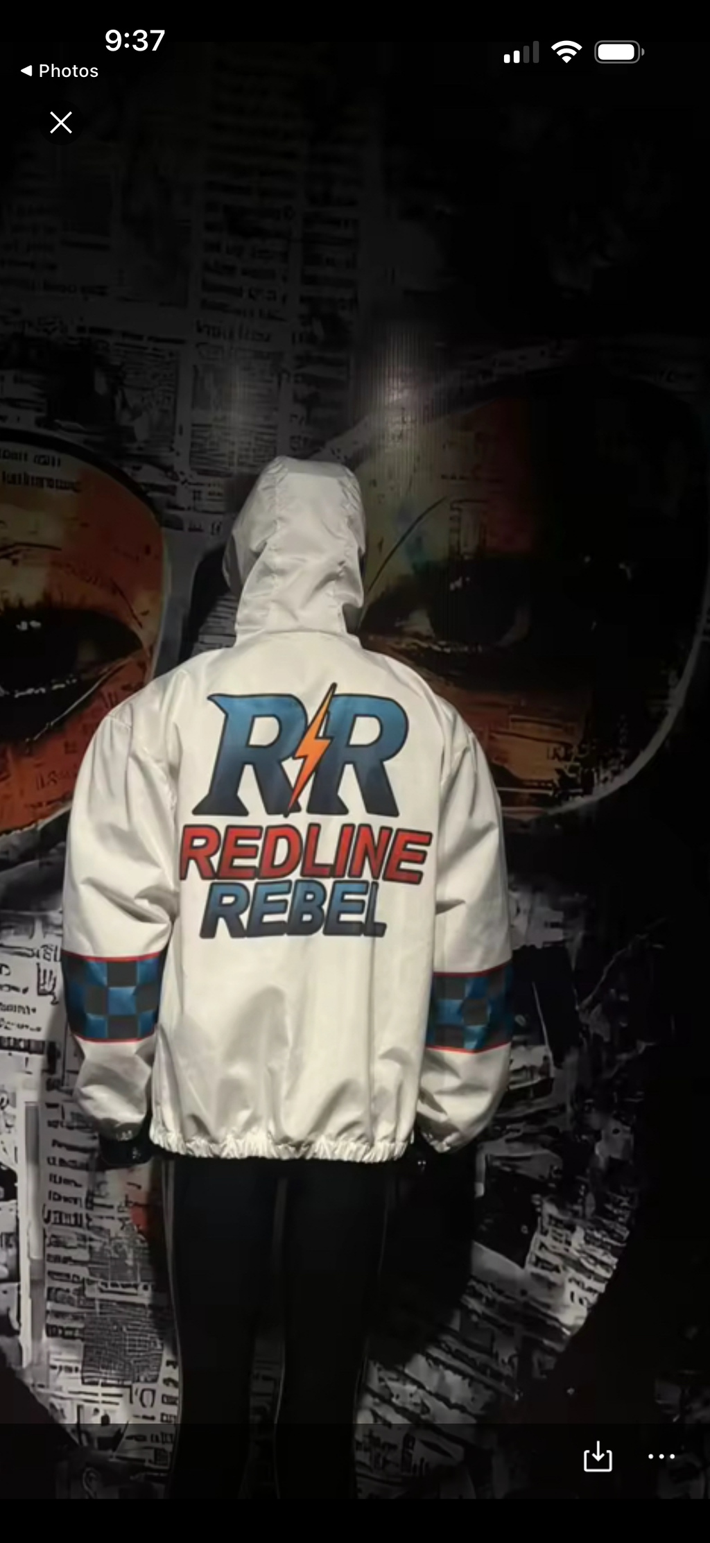 Redline Reflective Windbreaker