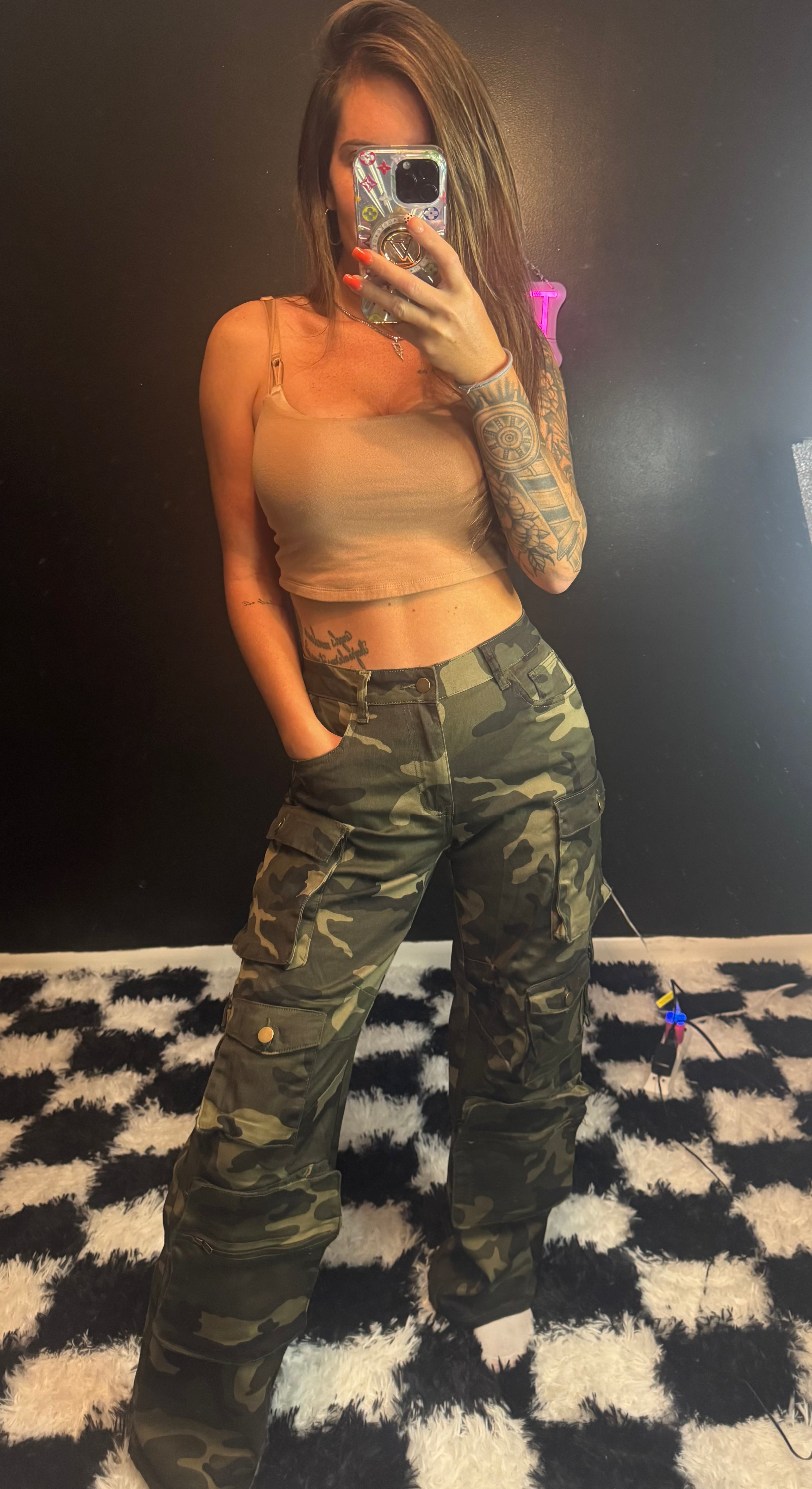 Camo Cargo Pants
