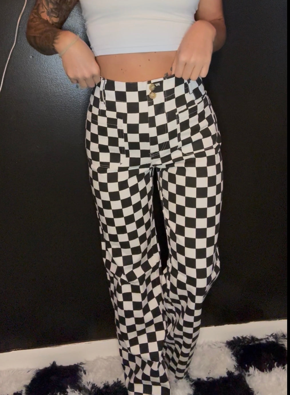Outlaw Checked Pants