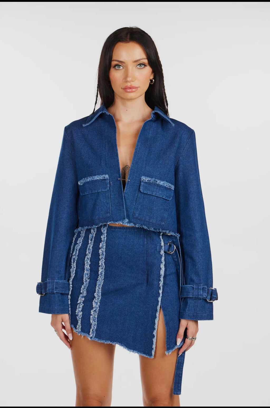 Blue Collar Baddie Set