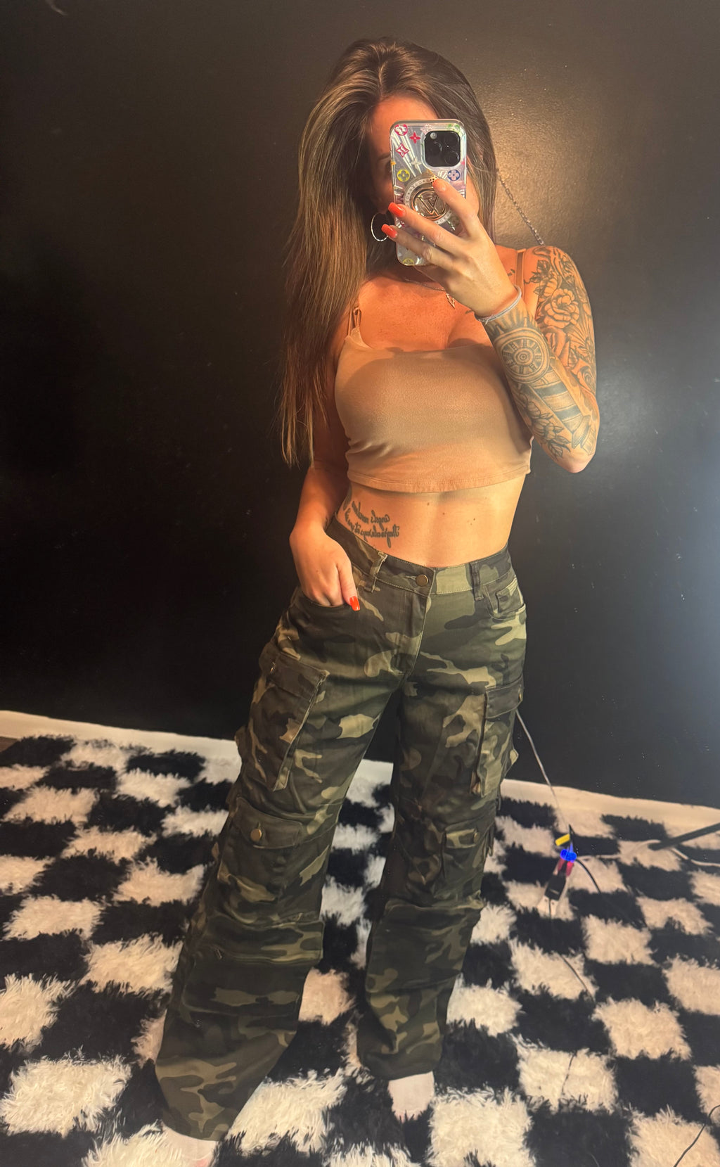 Camo Cargo Pants
