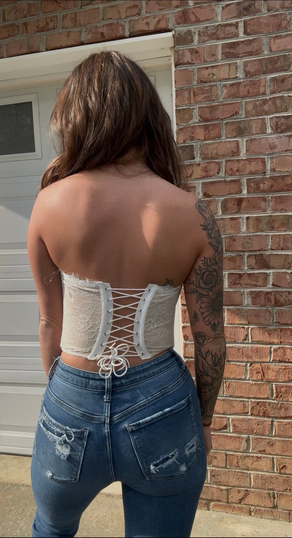 Lace me up corset