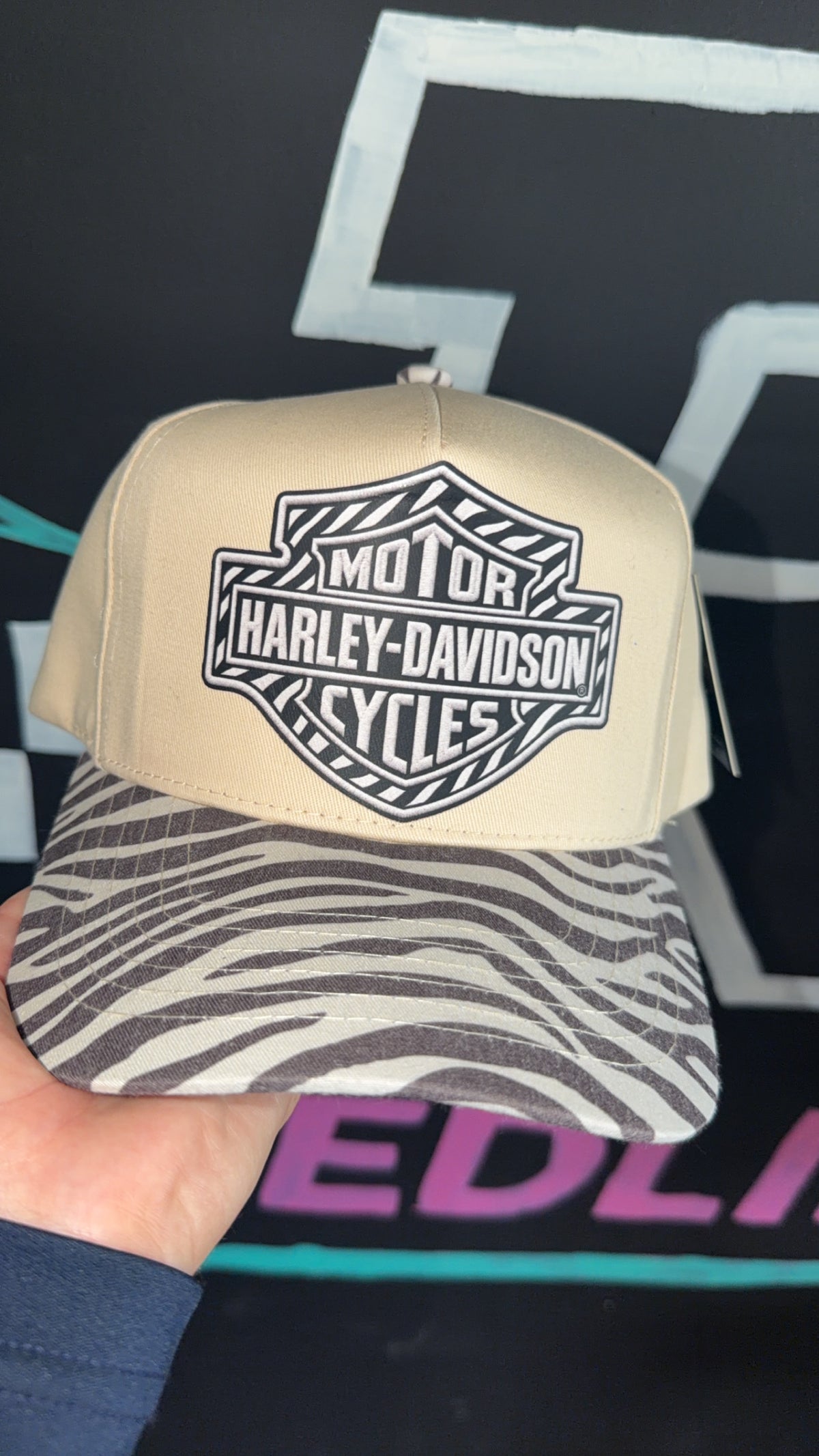 Wild Ride Zebra Snapback