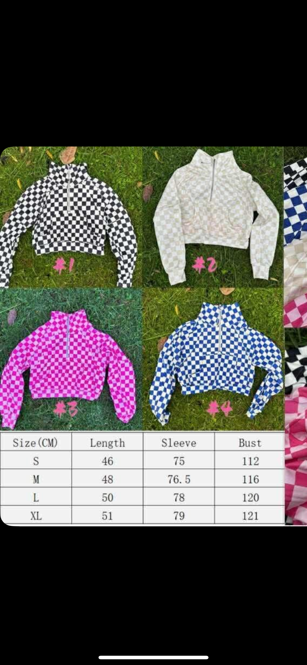 Checkered Pullover Pre-Order