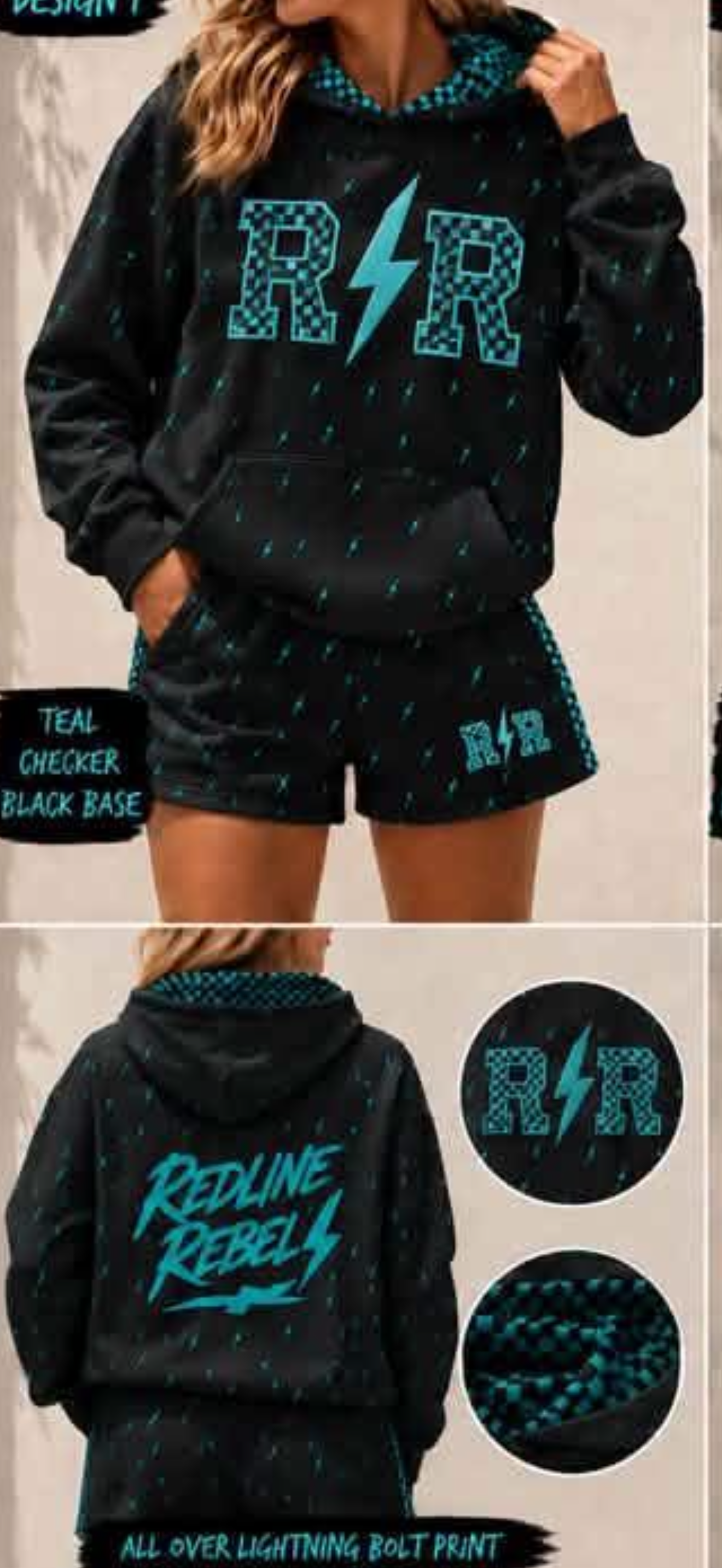 Voltage Storm Hoodie & Shorts Set PRE-ORDER